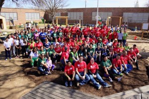 Rain Ranchers Visits Real School Gardens to teach kids about water conservation.